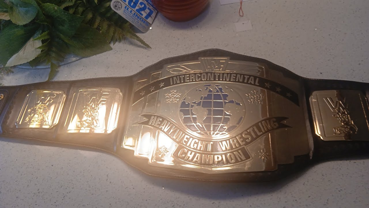 Wwf intercontinental  championship belt