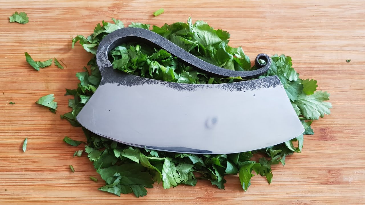 Forging a herb chopper