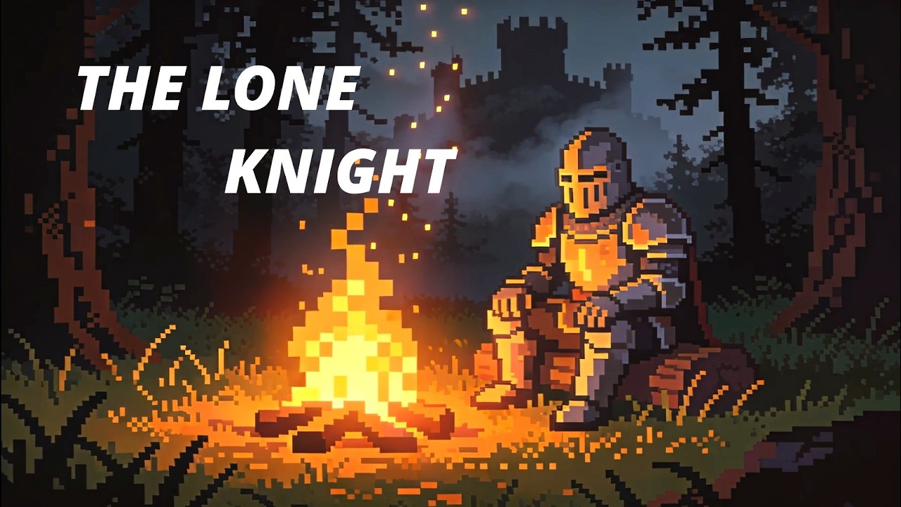🌲 the Lone Knight's Secret: Campfire Tales from the Silent Forest! 🔥