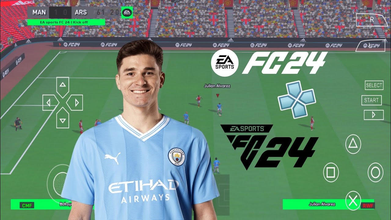 EA SPORTS FC 24 PPSSPP ORIGINAL PS5 On Android& ISO BEST Graphics Offline