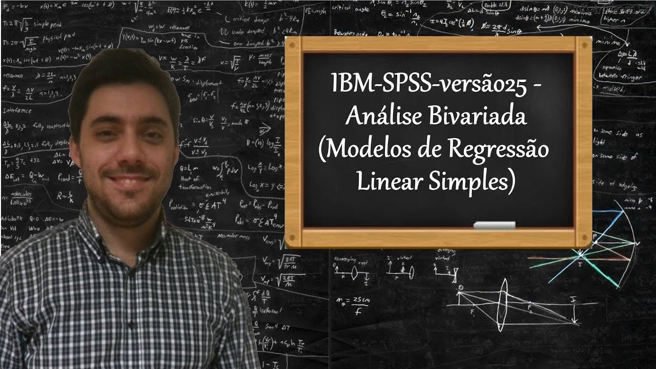 IBM-SPSS-versão25 - Análise Bivariada (Modelos de Regressão Linear Simples)