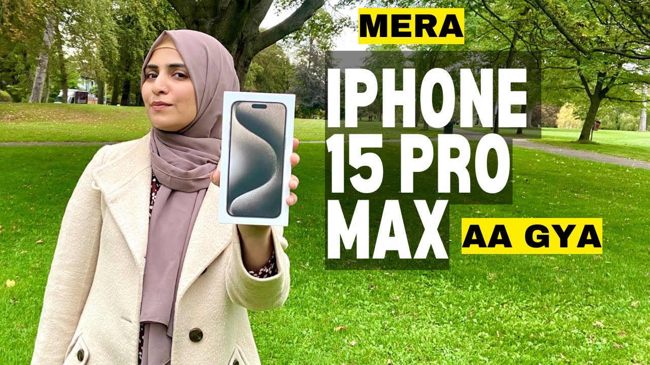 Mera Iphone 15 Pro Max aa gya | Unboxing and Impressions #internationalstudentinuk #iphone15
