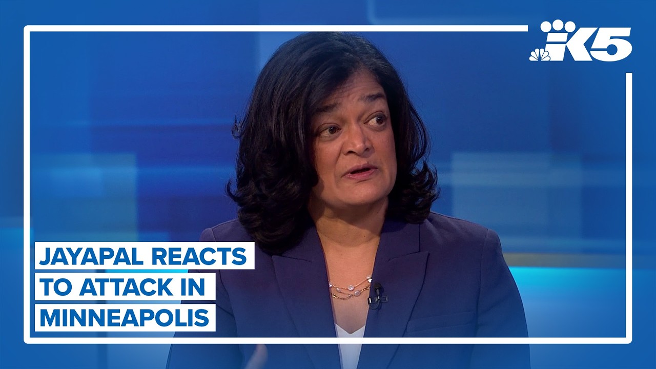 Jayapal reacts to apparent attack on Rep. Ilhan Omar