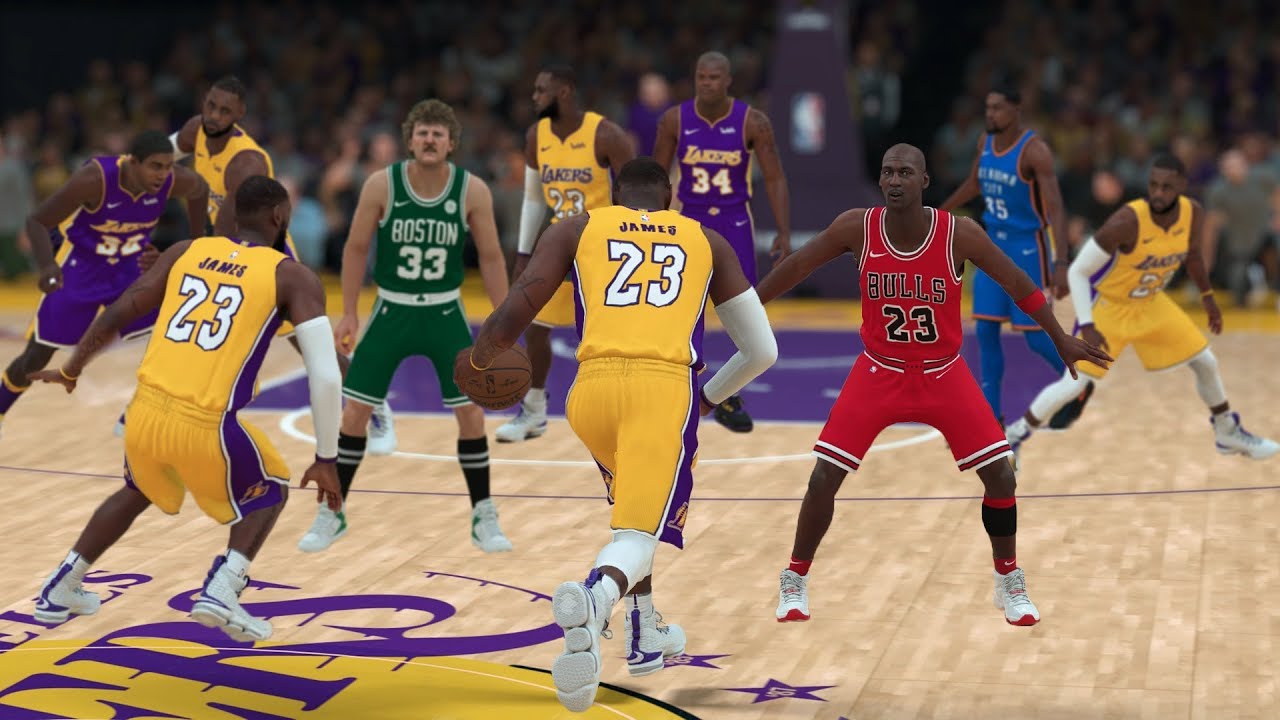 Team of LeBron James vs Greatest NBA Players Of All Time! | NBA 2K18 |