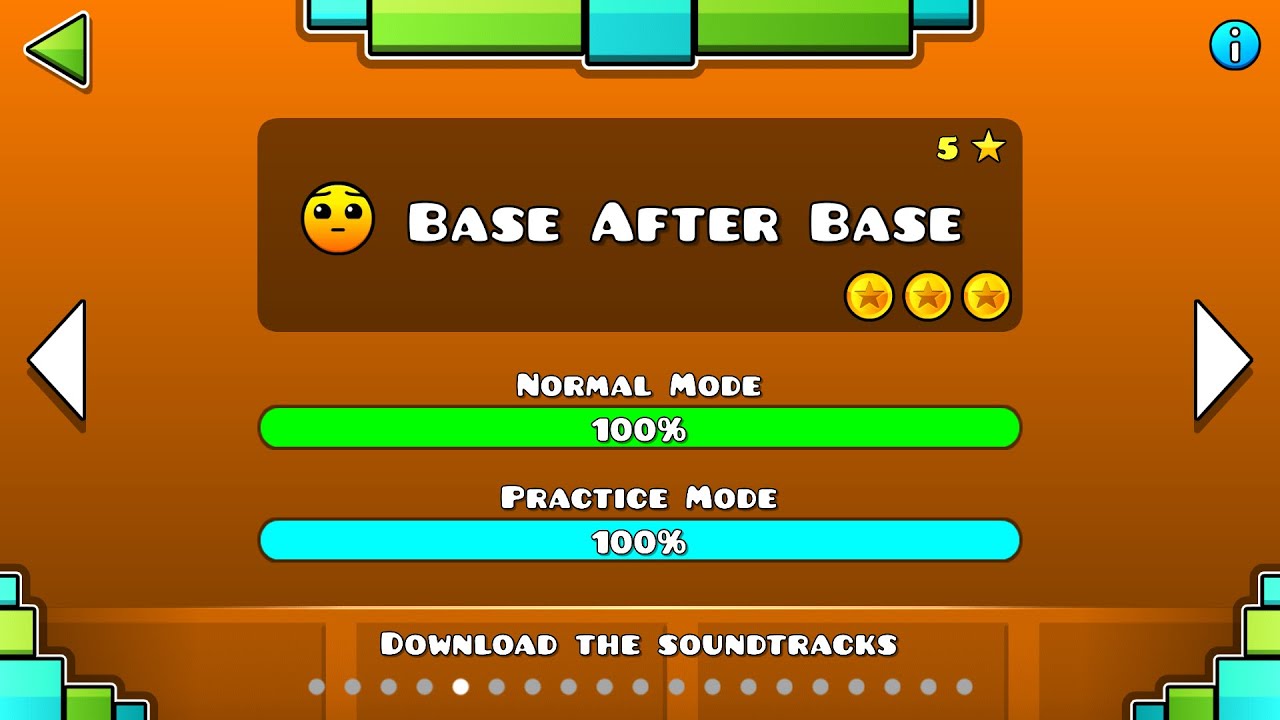 Geometry Dash - Base After Base All Coins