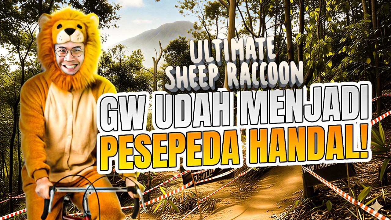 UDAH JADI PESEPEDA HANDAL NIH GW! - Ultimate Sheep Raccoon Indonesia