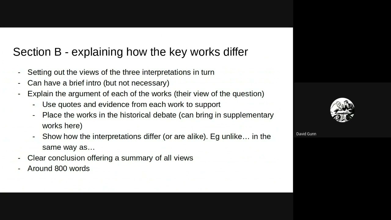 Структура и руководство по курсовой работе по истории уровня A в Edexcel