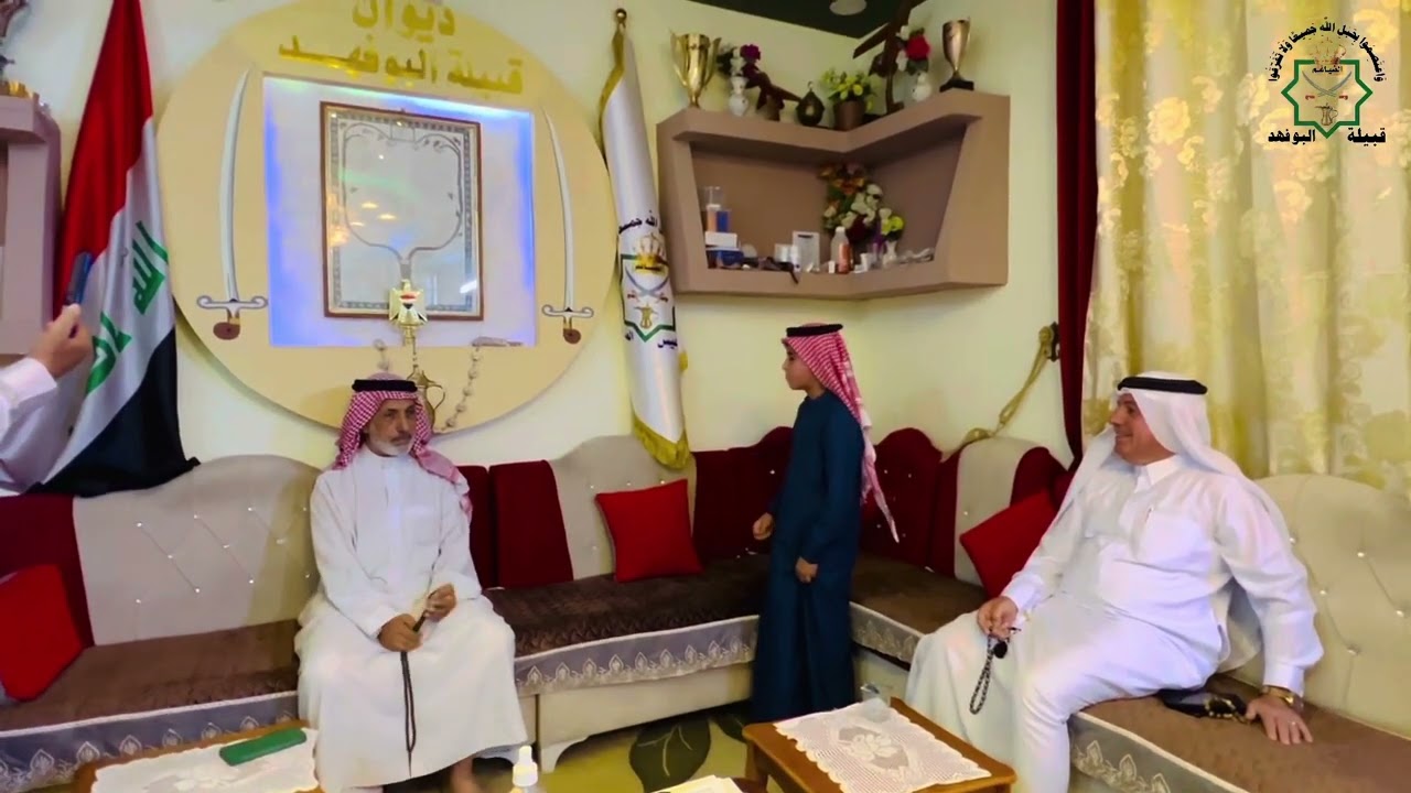 قصيدة الذيب: عبد الرحمن خالد ملا ظاهر الجسام الفهداوي بحق الشيخ بندر علي حسين السعد الفهداوي