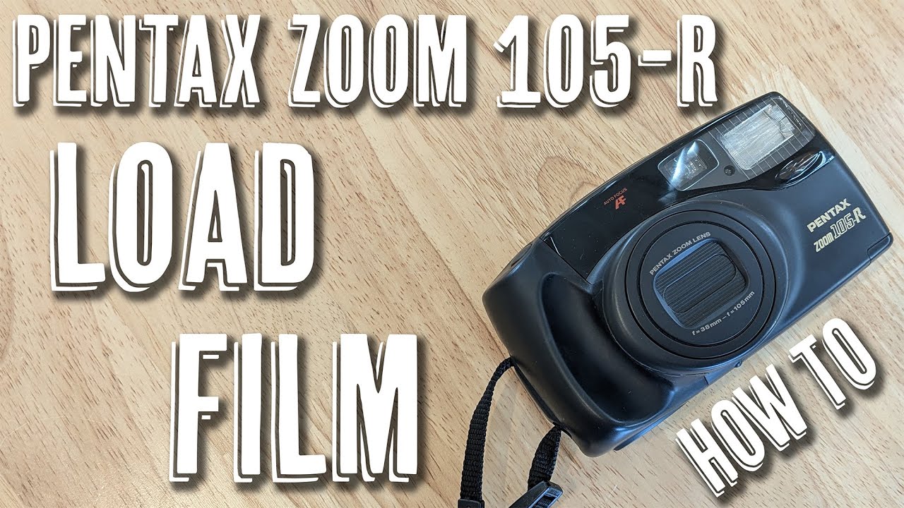 Pentax Zoom 105-R - How To Load Film
