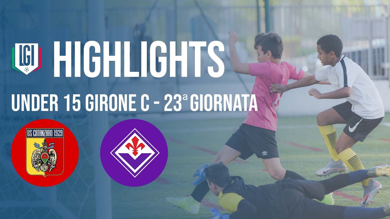 Highlights Catanzaro-Fiorentina U15 A-B, 23^ giornata stagione 2023-24
