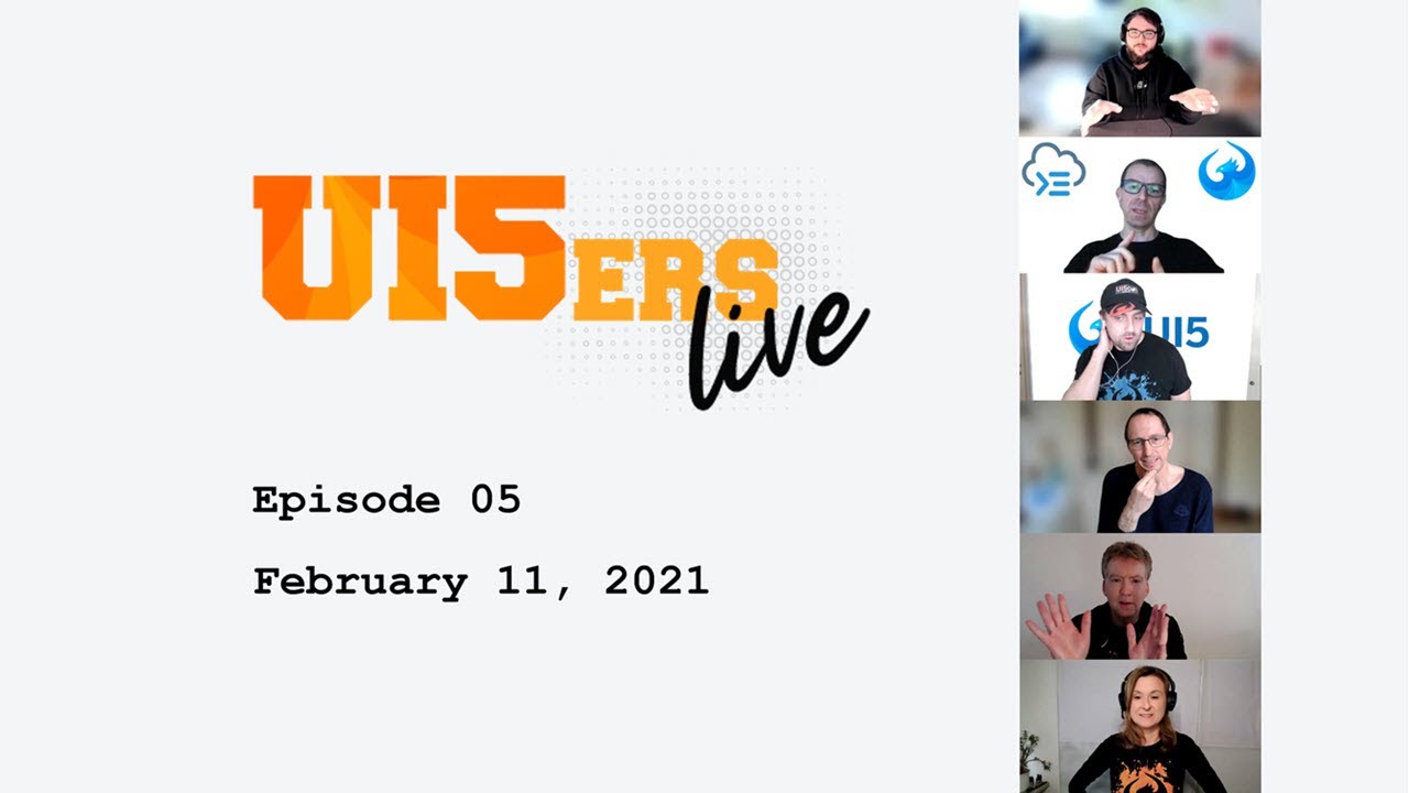 UI5ers live #05: Custom UI5 Libraries and Controls