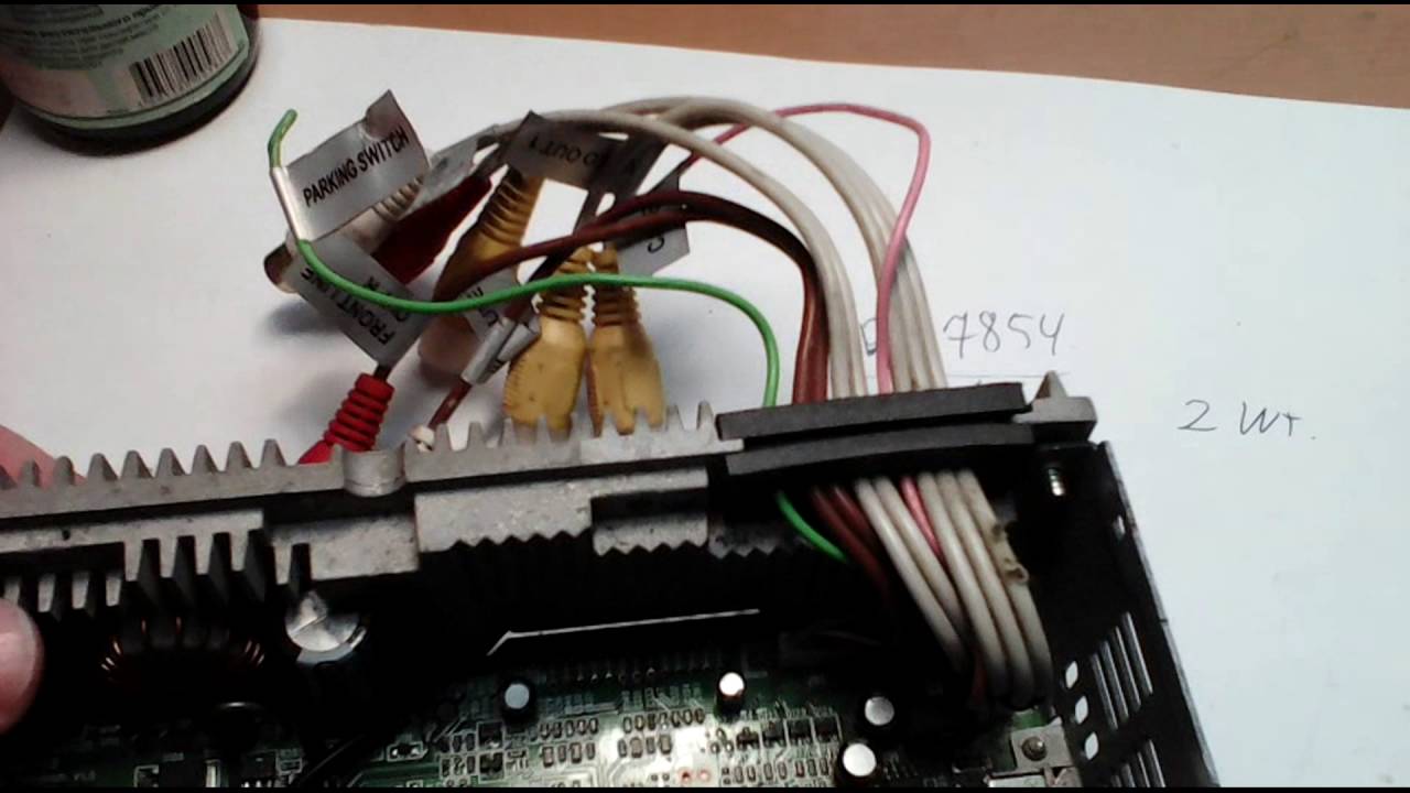 Ремонт автомагнитолы Philips поиск КЗ, подбор аналога (обучалка, советы:)