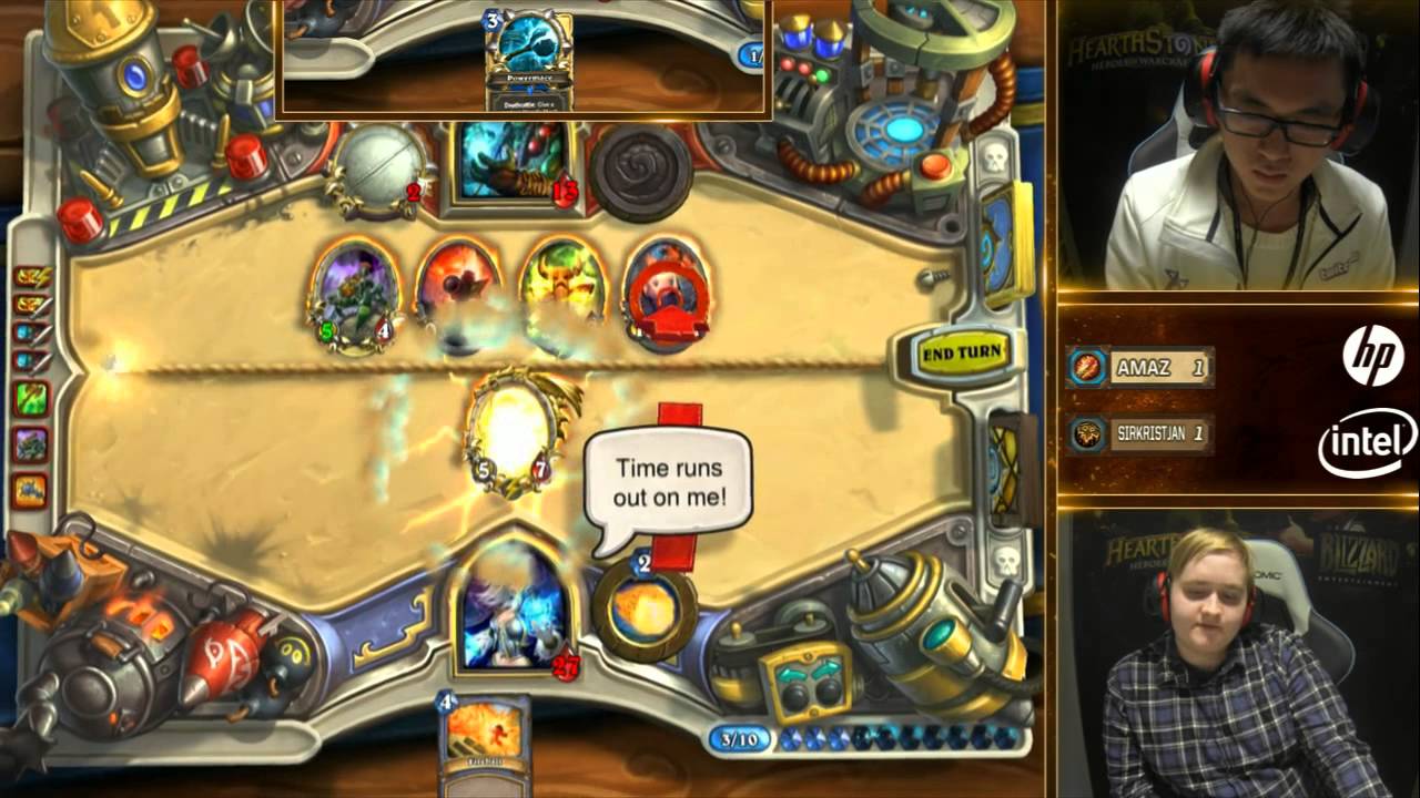 Team Archon Amaz vs SirKristjan | Quarterfinal | ESL Hearthstone Legendary Series - Katowice
