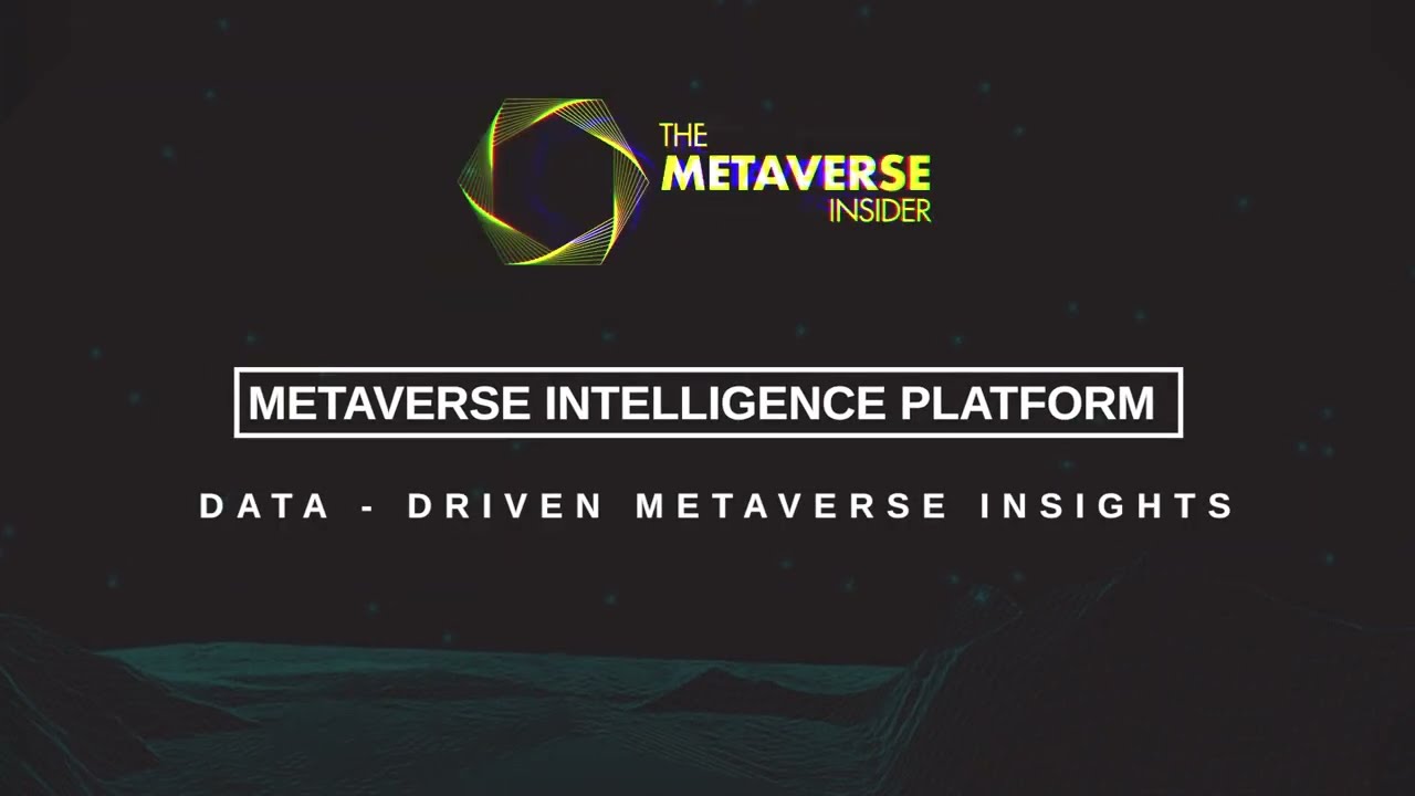 Introducing the Metaverse Intelligence Platform