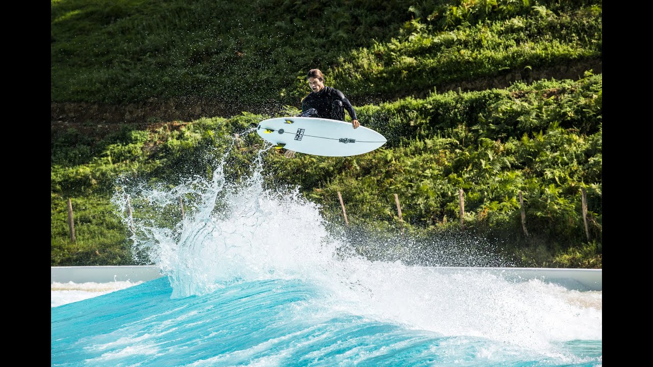 Pro surfer Mateus Herdy is the ideal test pilot for designing waves at the Wavegarden Lab.
