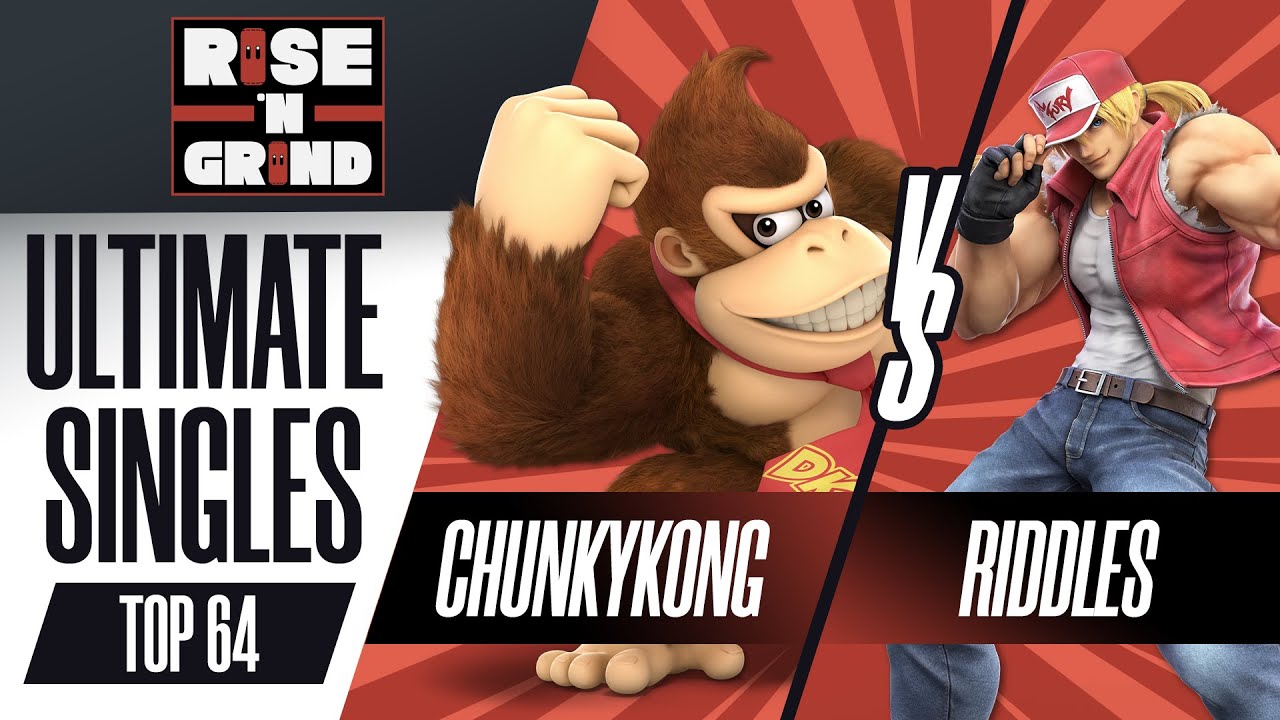 ChunkyKong (Donkey Kong) vs Riddles (Terry) - Ultimate Singles Winners Round 1 - Rise N Grind 20