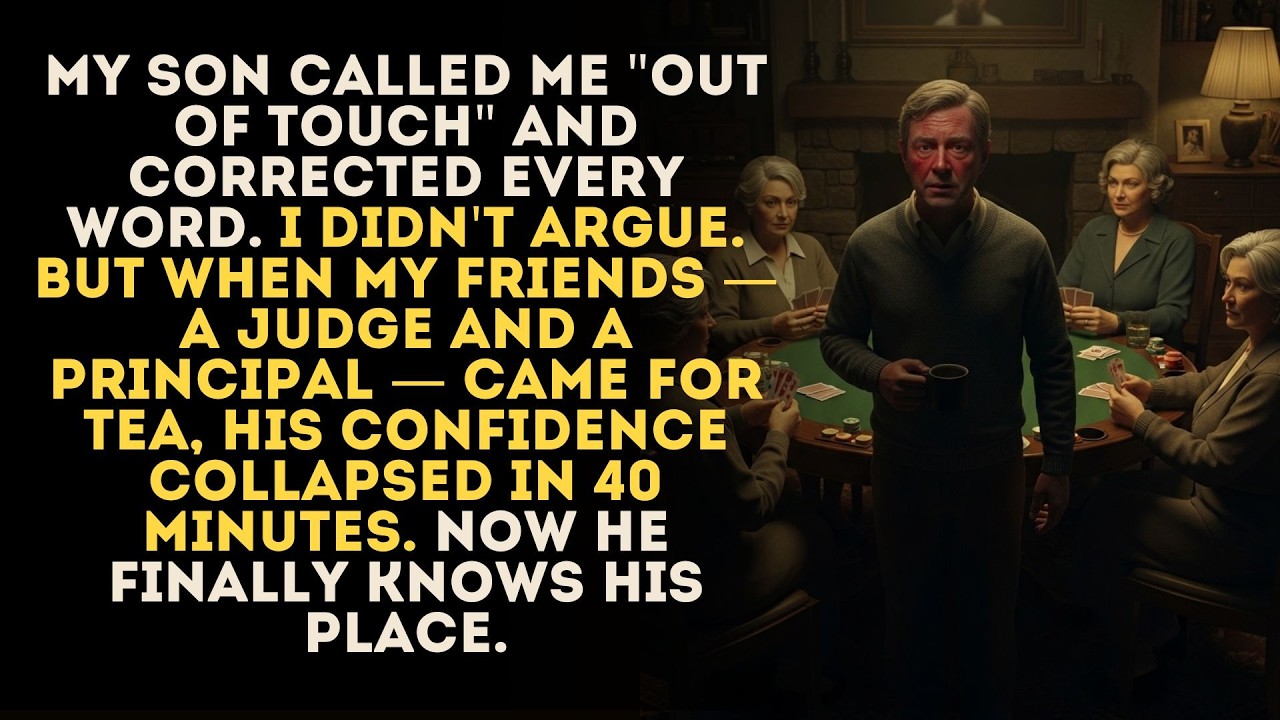 My Son Kept Correcting Me. One Meeting with My Friends Taught Him Never to Act Smart Again.