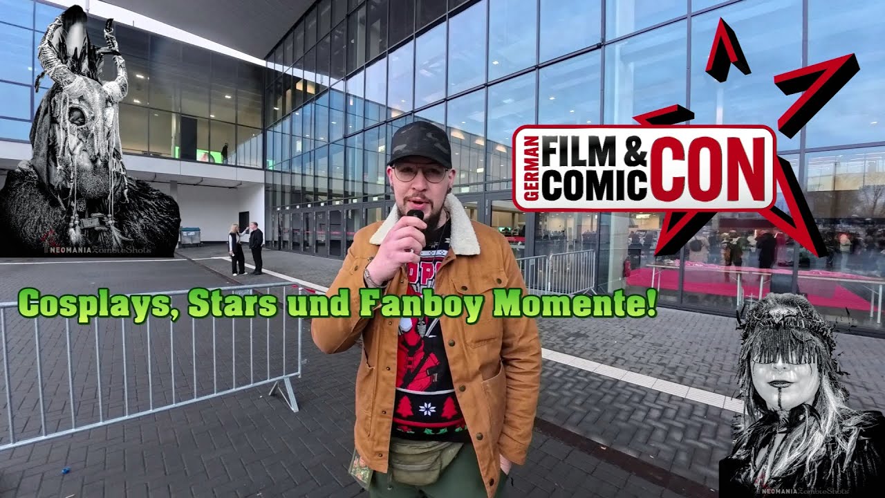 Indoor statt Outdoor...Mein erster Comic Con Besuch - komplett überwältigt!