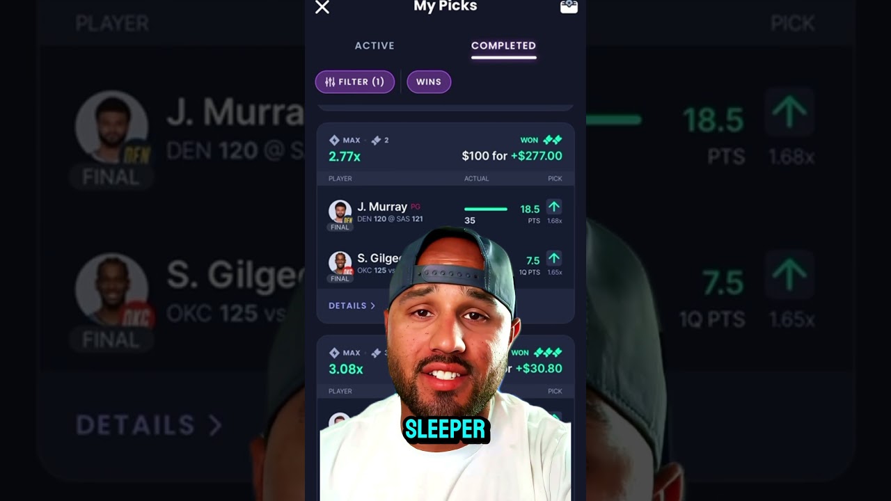 Sleeper is my favorite DFS app. Start winning with us. link is in my bio. 