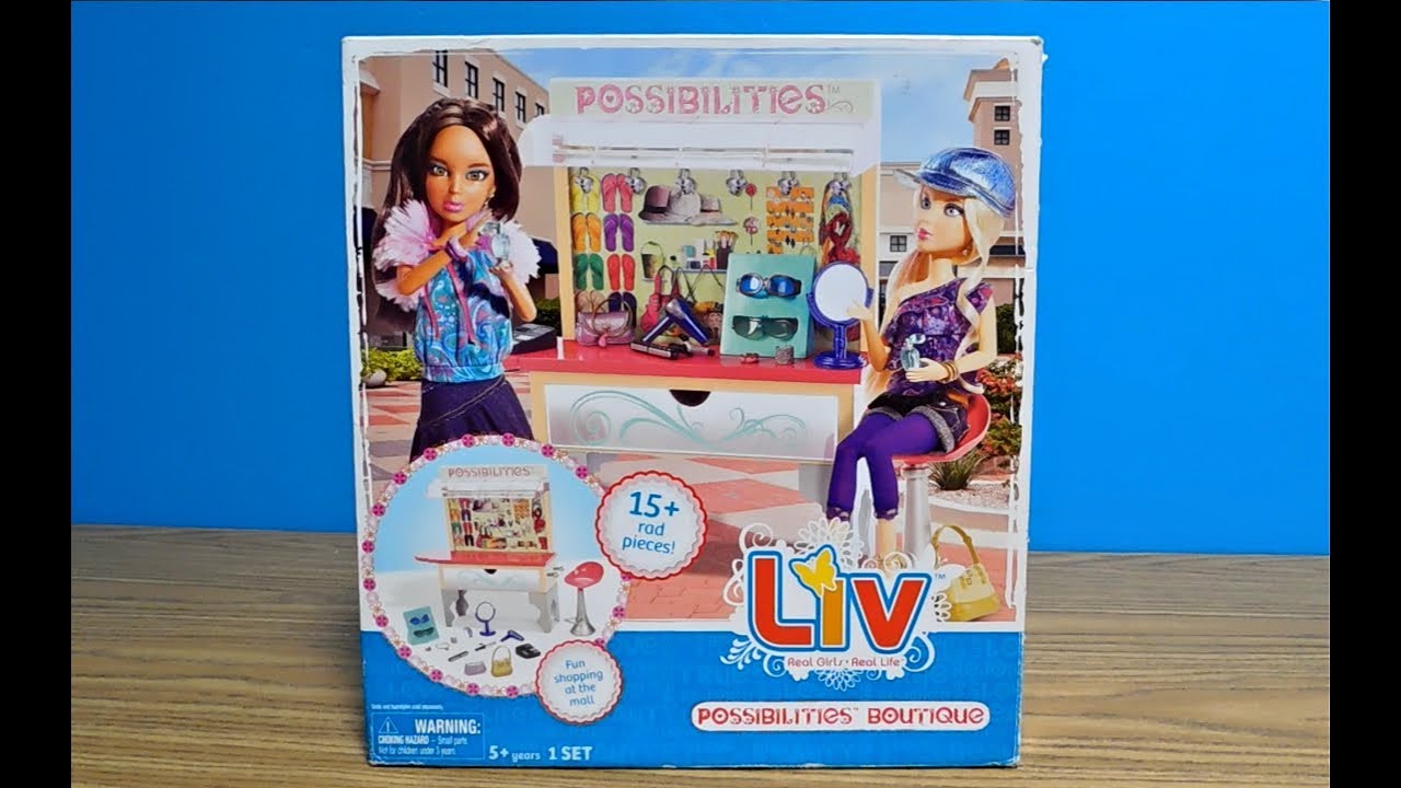 Liv Doll Possibilities Boutique Playset - Thrift Store Find - What's Inside?