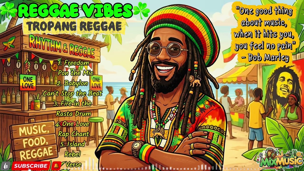 NEW REGGAE SONGS | TROPANG REGGAE |☘️REGGAE VIBES☘️| Chill Relaxing Roots Reggae Rap Mix | MixMusic🎶