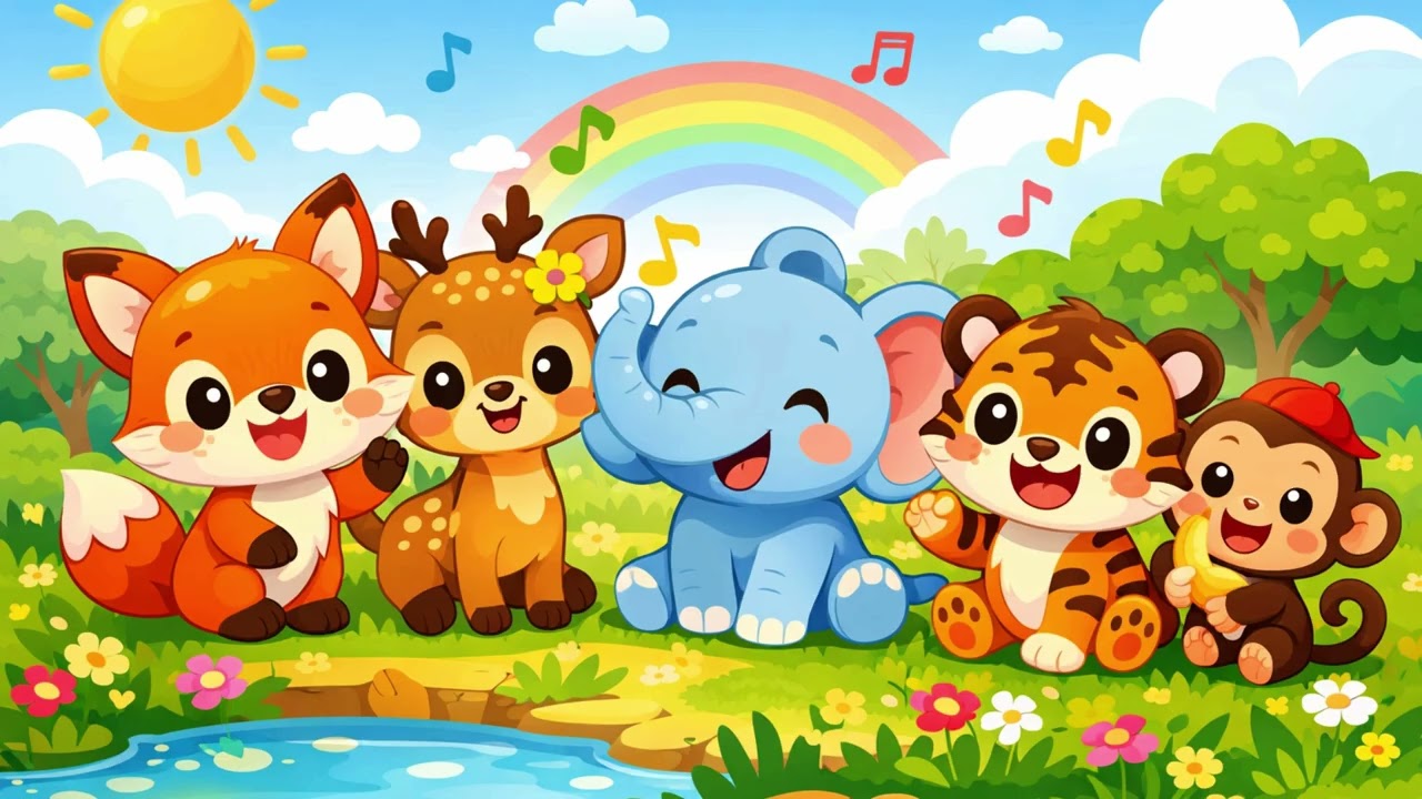 아기 동물 동요 스페셜 40분 🐶🐱🐻🐘🐯🐧🐬 | 숲속·바다 동물 친구들 | Baby Animal Songs KR