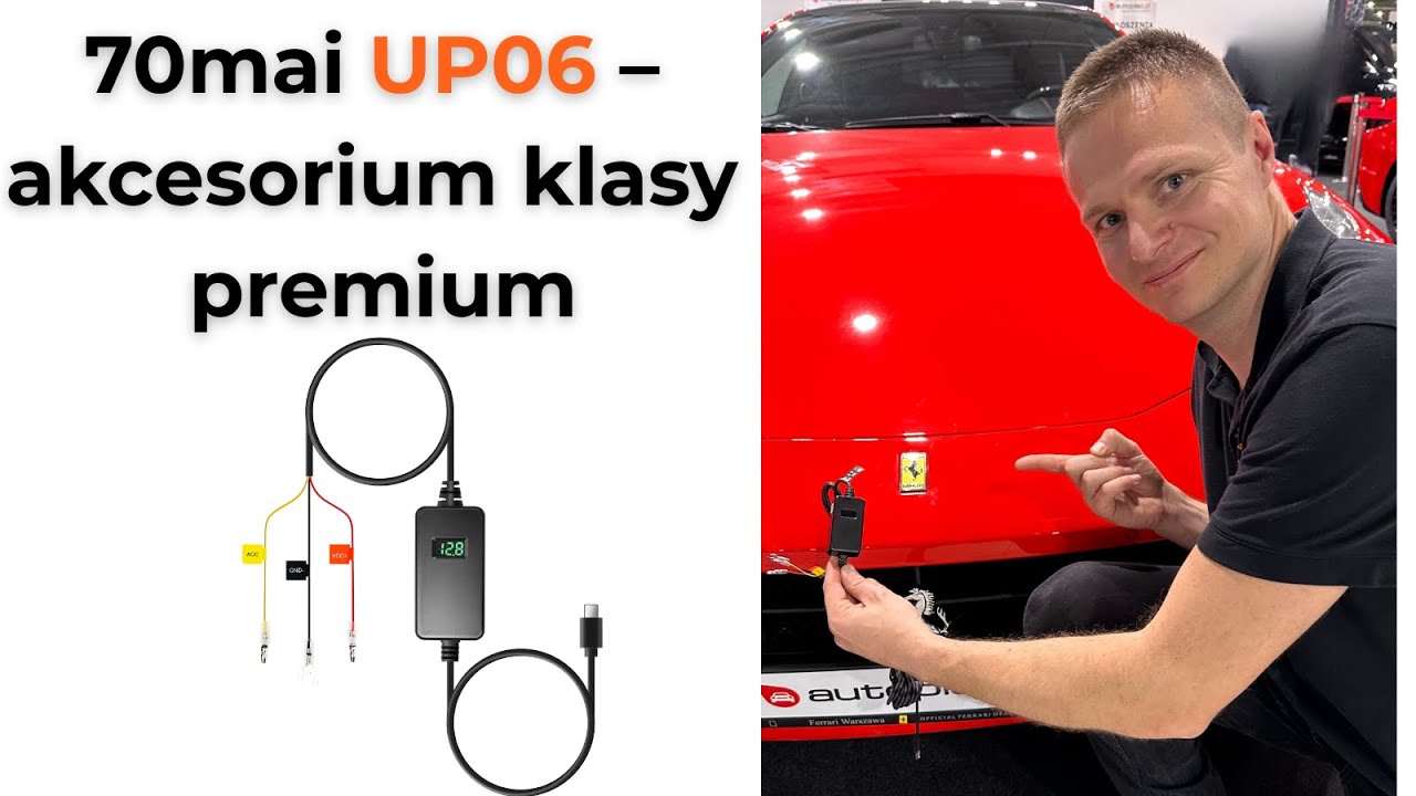 70mai UP06. Moduł zasilania parkingowego&ndash; akcesorium klasy premium #trybparkingowy #hardwirekit