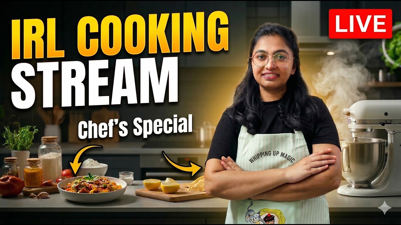 🔴Special Veg Dum Biryani | IRL cooking stream | Chef