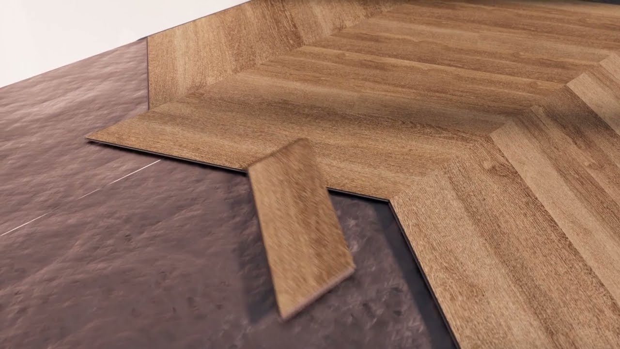 Sensation Collection: Chevron installation