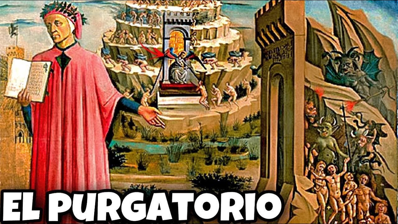 El purgatorio de Dante: Las 7 Terrazas del Purgatorio - La Divina Comedia