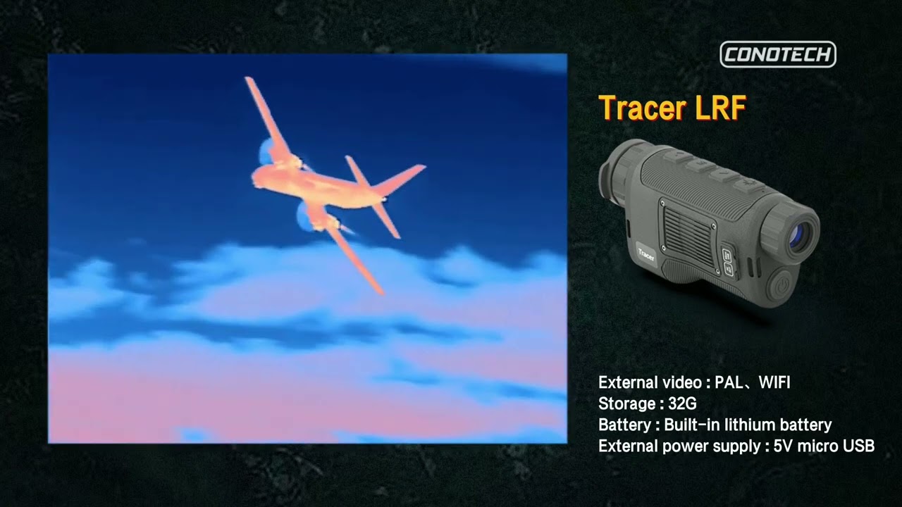 Conotech Tracer LRF Series Thermal Imaging Monoculars