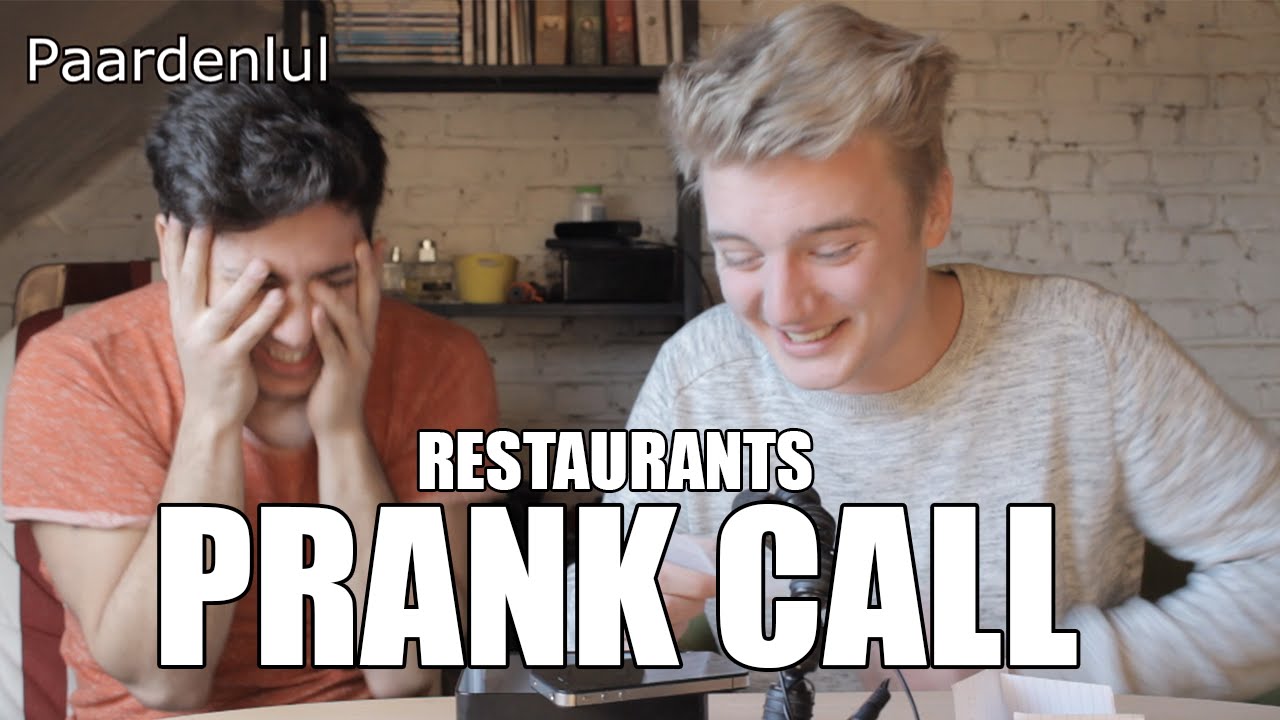 Prank Call : Restaurants (Ft. Achterklap)
