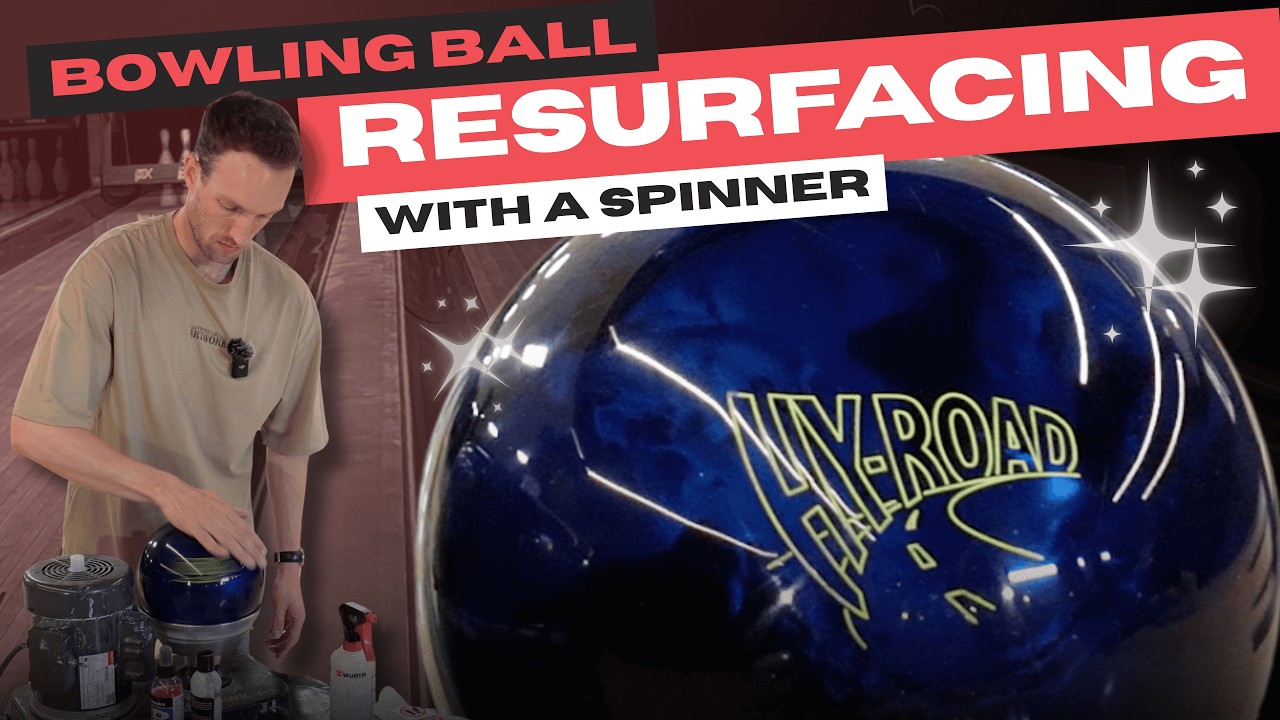 How to Resurface a Bowling Ball with a Spinner (Step-by-Step Tutorial)