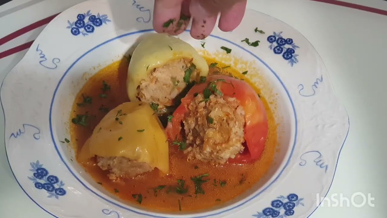 Ardei umpluți-reteta cu gust de toamna 