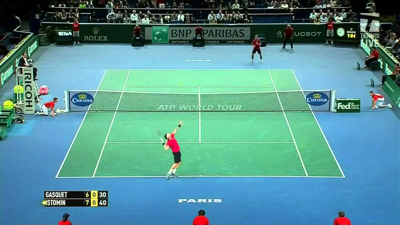 Gasquet Greatest Backhands 13