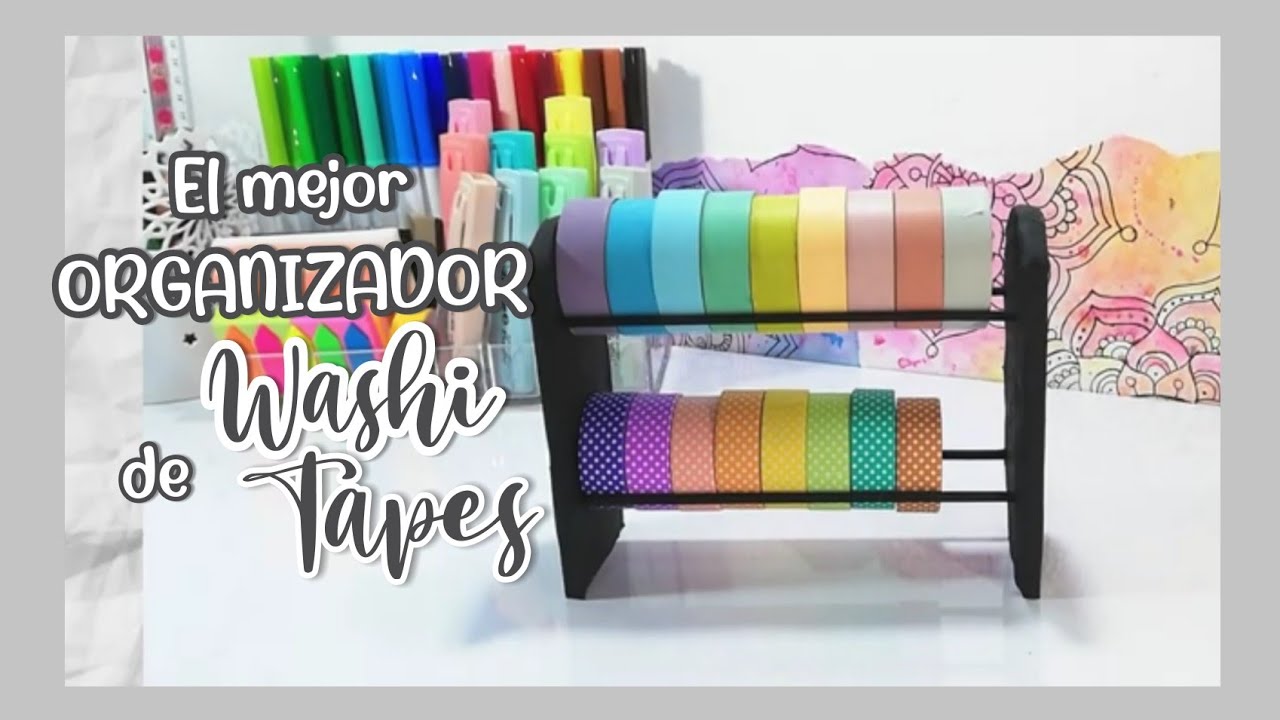 ORGANIZADOR de WASHI TAPES FACIL y RAPIDO DE HACER | Brilliant Notes