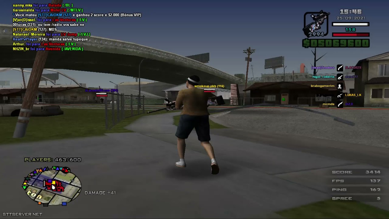 Matando STT Caio, o adm chorão! stt server WAR EM LAS VEGAS
