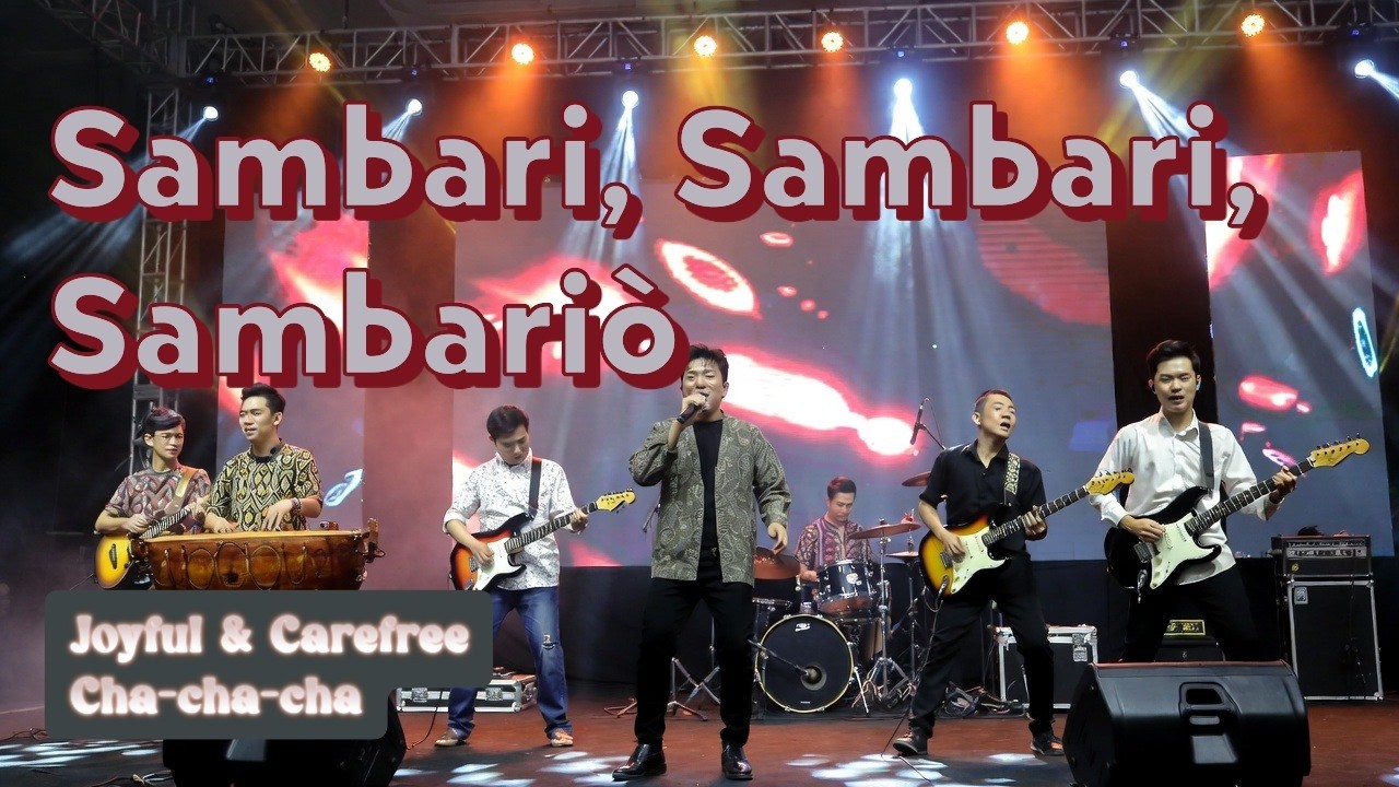 Sambariò (Cover) |  Thiệu Hoàng AI | Cha-cha-cha Italian-Viet Tươi Vui Không Âu Lo