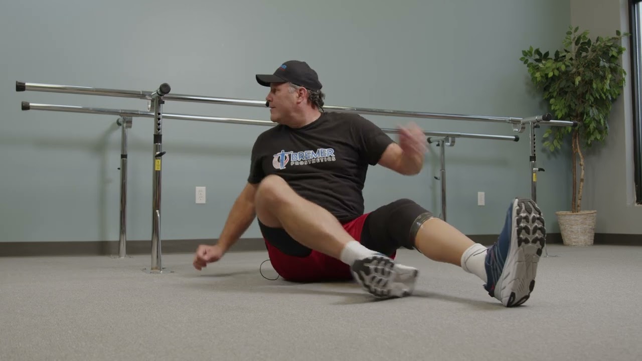 If you fall, how to get up with an amputation