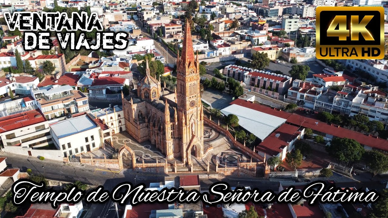 Parroquia Nuestra Señora de Fátima, Zacatecas. El templo más joven de la ciudad de estilo neogotico.