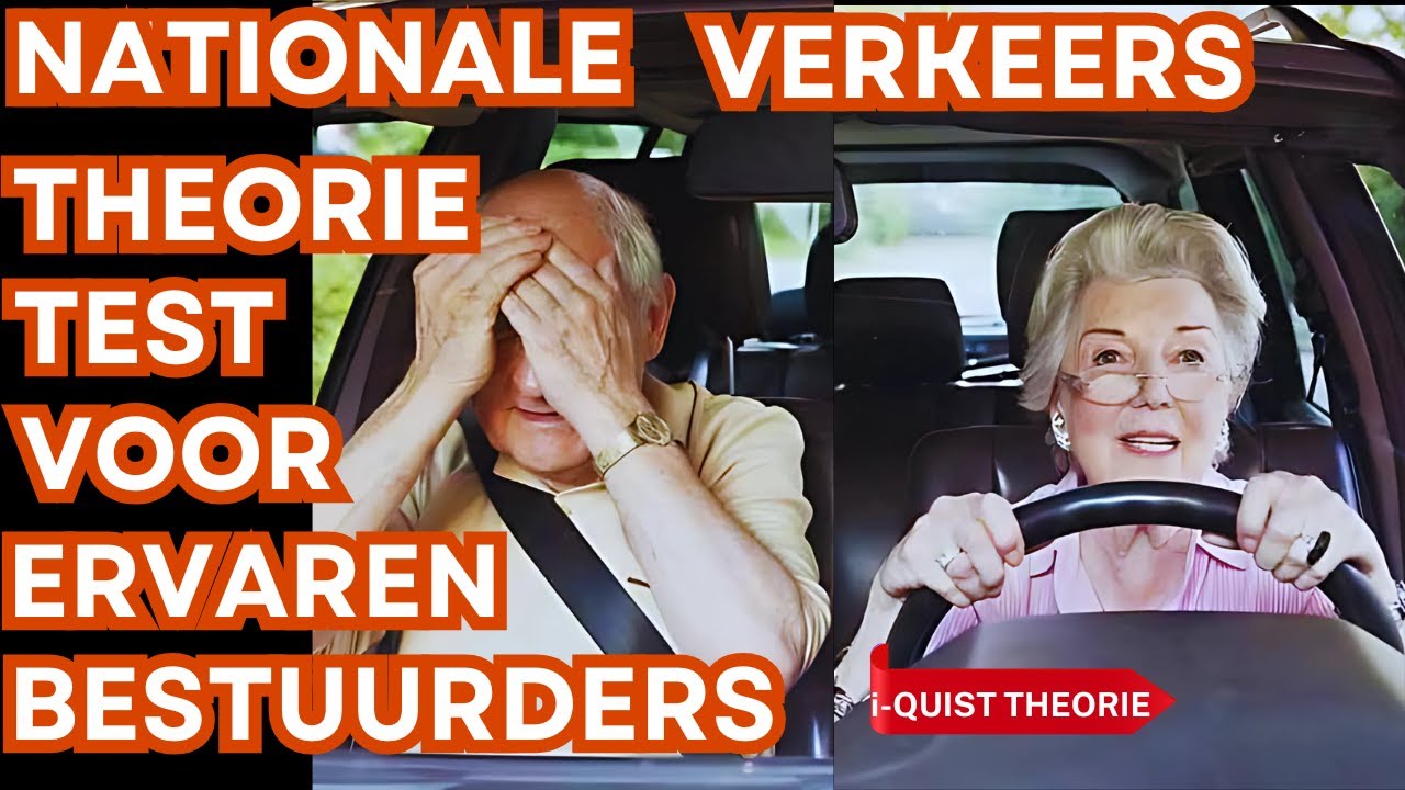 HET NATIONALE VERKEERS THEORIE TEST VOOR ERVAREN BESTUURDERS. HOE SCHERP BEN JIJ NOG?