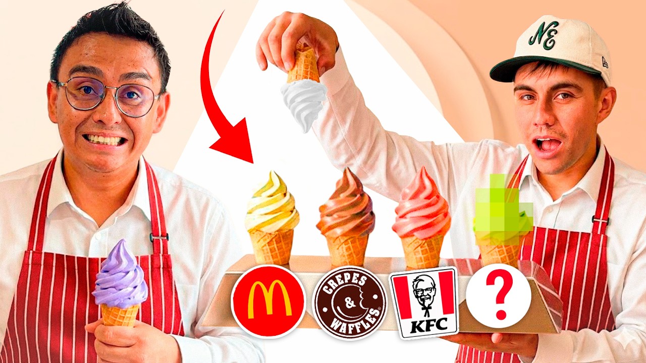 ¿Cuál es el MEJOR CONO de HELADO en Bogotá? 🍦😱 | Batalla de FRANQUICIAS