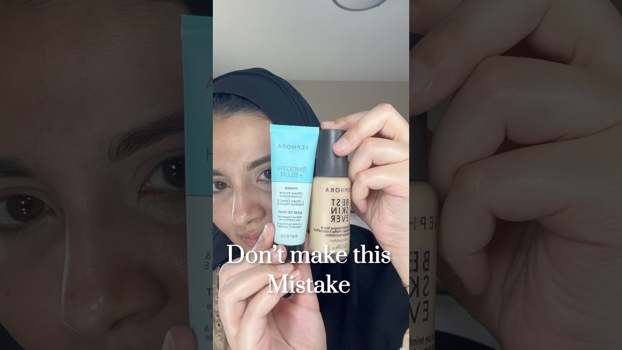 Don&rsquo;t make this mistake! #makeuptips #makeuphacks #makeupmistakes #flawlessskin #primer101 #shorts