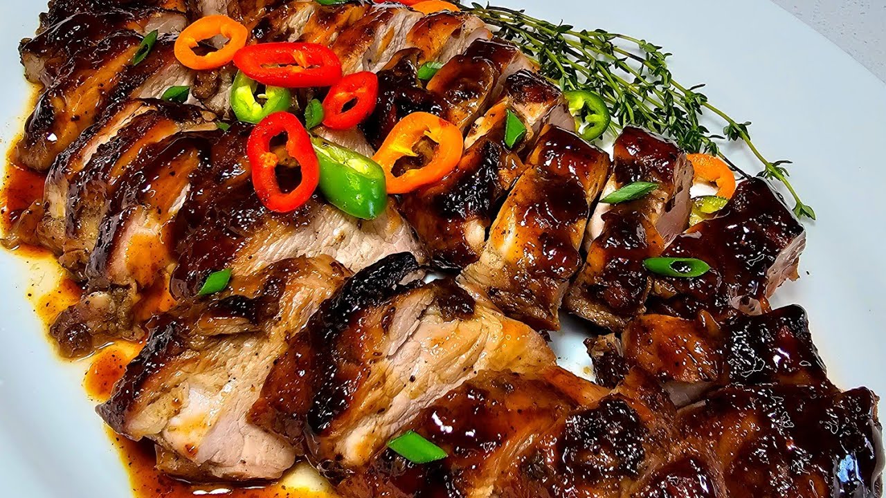 Teriyaki jerk pork tenderloin | Recipe