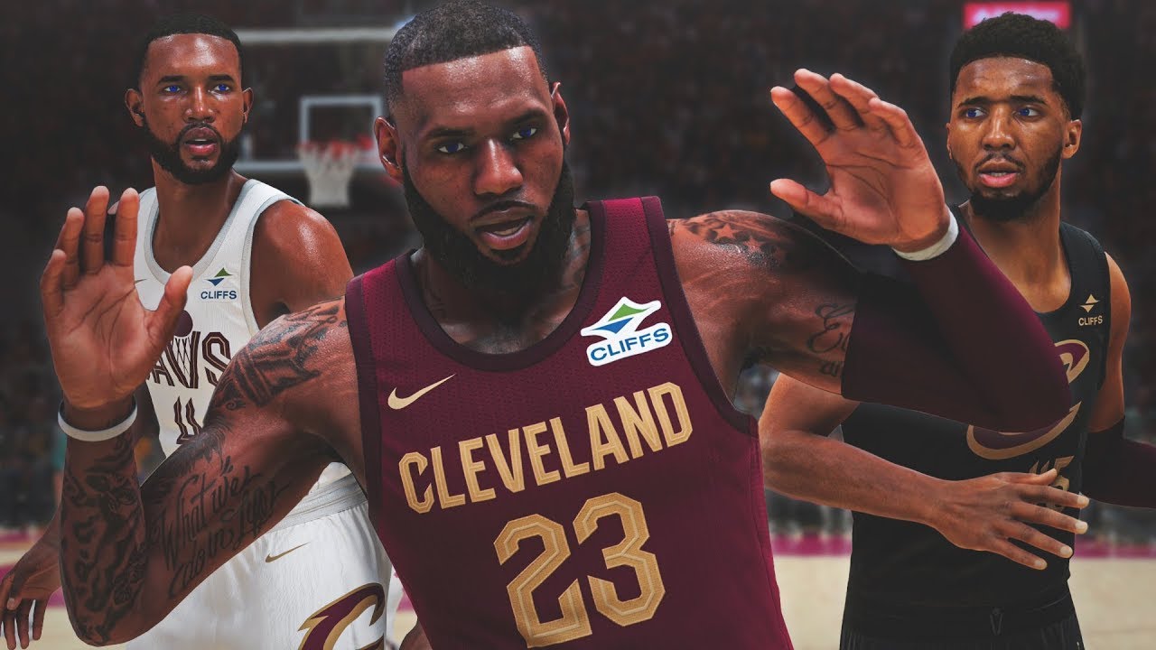 I sent Lebron to the Cavs #nba2k25 #lakers #lebronjames #cavs