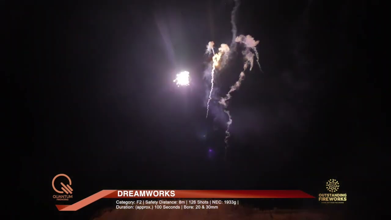 Dreamworks Low Noise Firework.