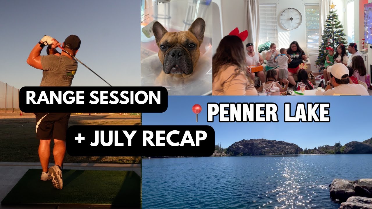Driving Range Vlog | July Life Updates + Golf Practice Session