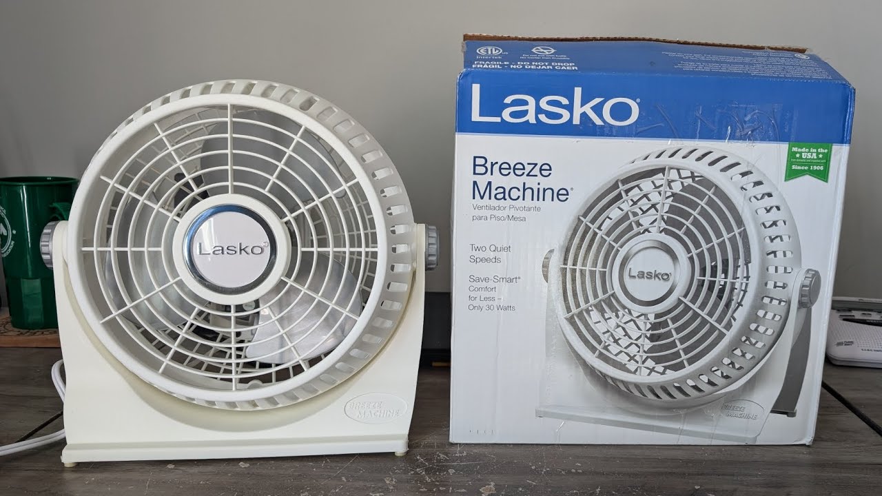 Unboxing and review of a Lasko Breeze Machine