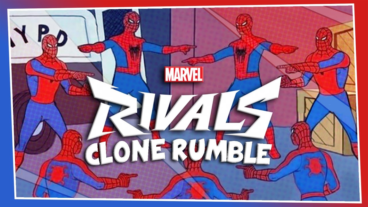 Everyone is SPIDERMAN in Marvel Rivals (Clone Rumble - Funny Game mode)