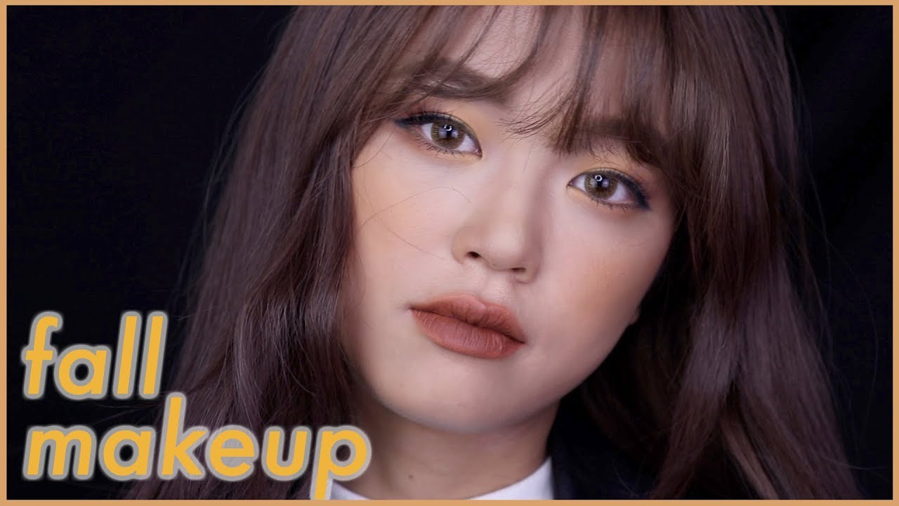 Warm Fall Makeup Look 🍁🎃 가을 메이크업! 매트한 단호박 메이크업 룩 :)